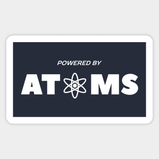 Funny Atom Physics T-Shirt Sticker